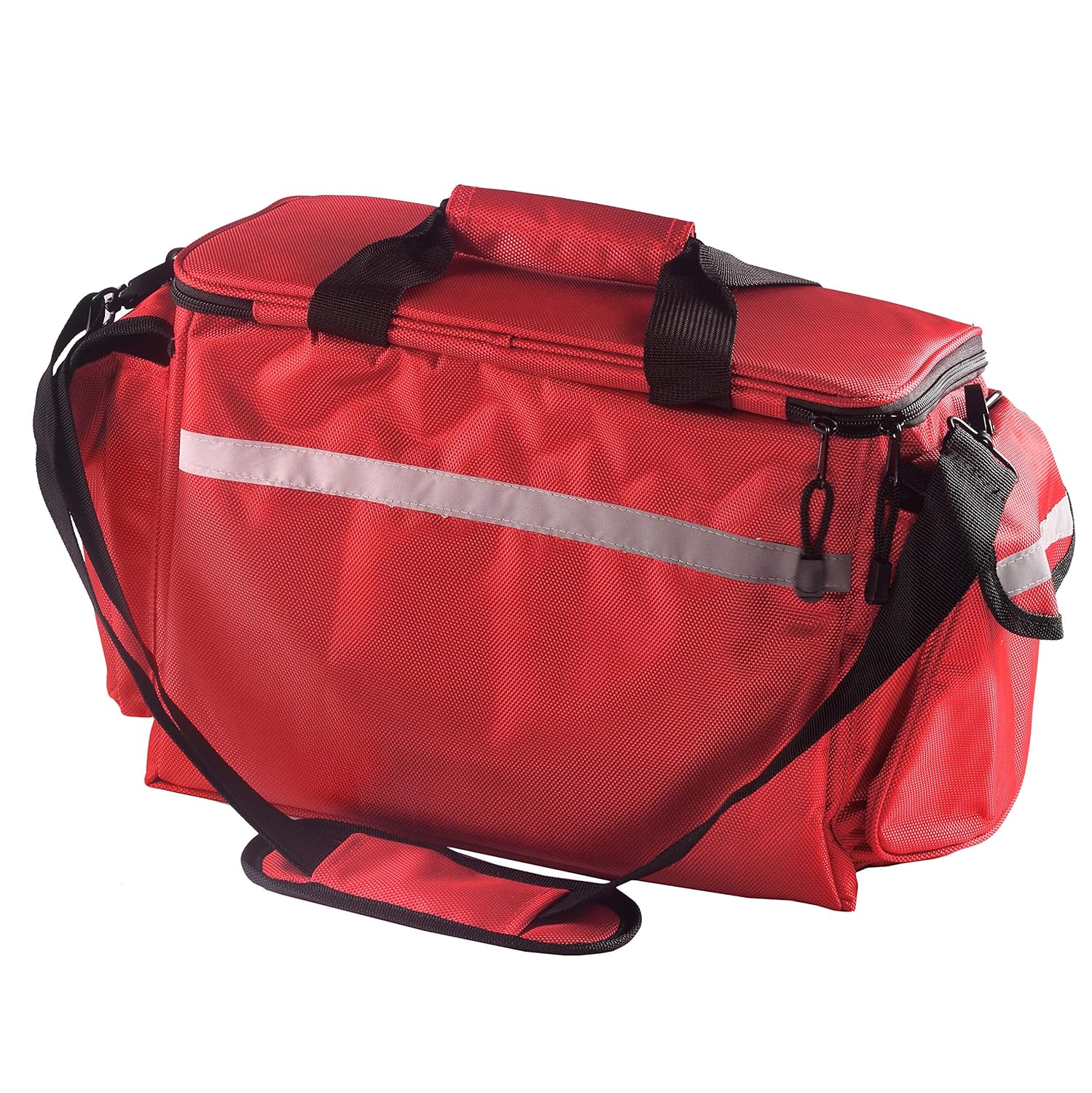 Primacare EMT First Responder Trauma Bag | Empty Deluxe EMS Shoulder Bag | Professional First Aid Kit Bag with 4 Large Compartments for Emergency Medical Supplies: Industrial & Scientific
