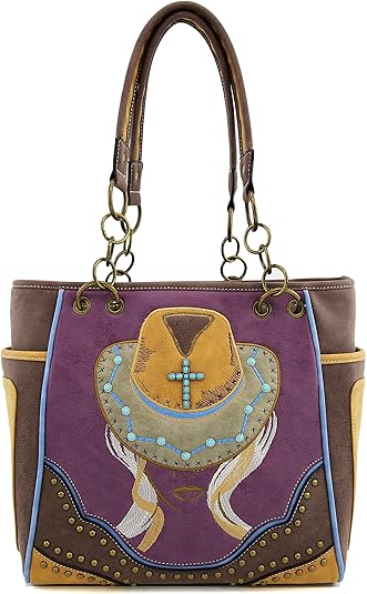western tote purses