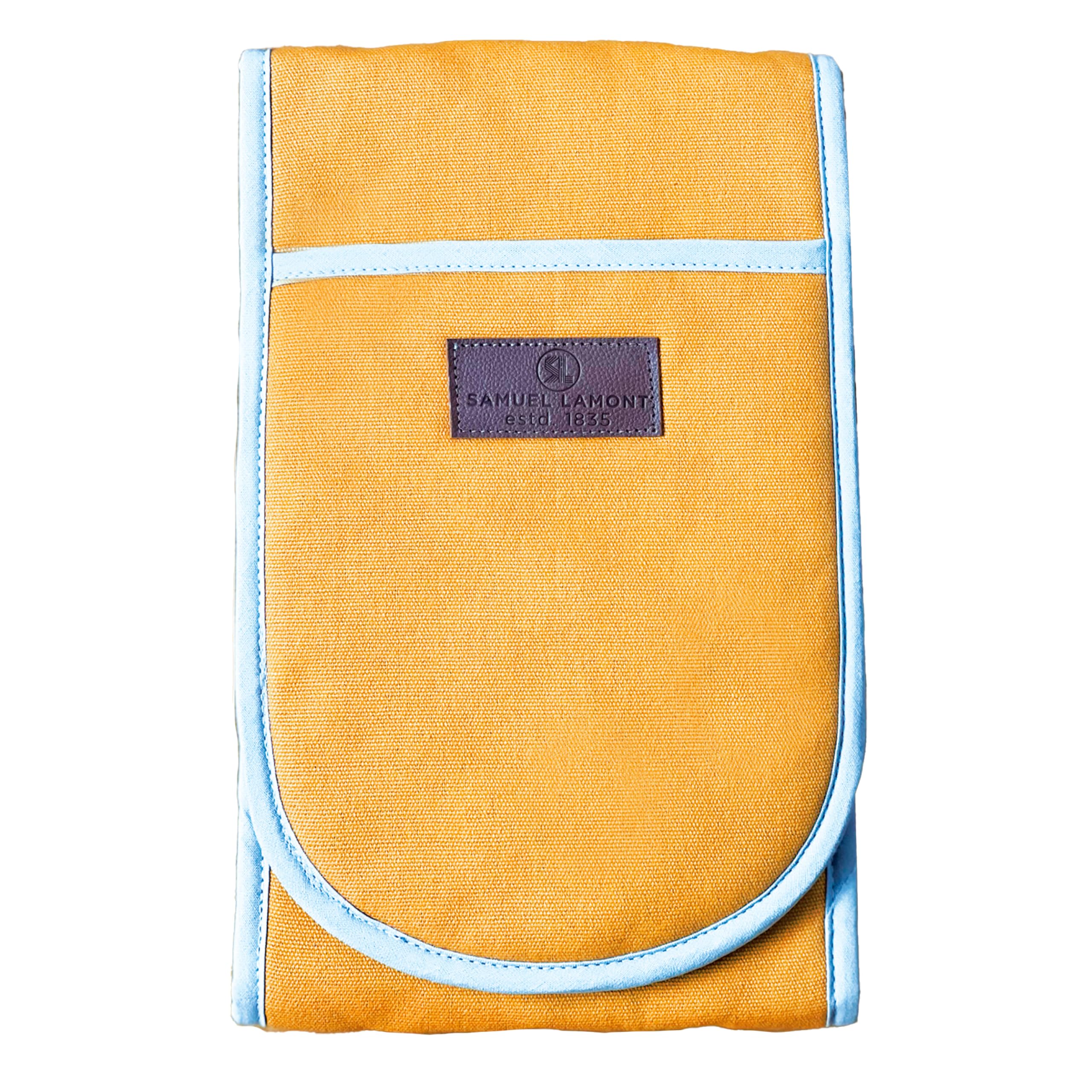 Samuel Lamont Oven Gloves - Premium Heat-Resistant Canvas Oven Gloves for Baking and Cooking | Honey | One Size, Green
