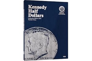 Kennedy Half Dollars Folder Starting 2004 (Official Whitman Coin Folder)