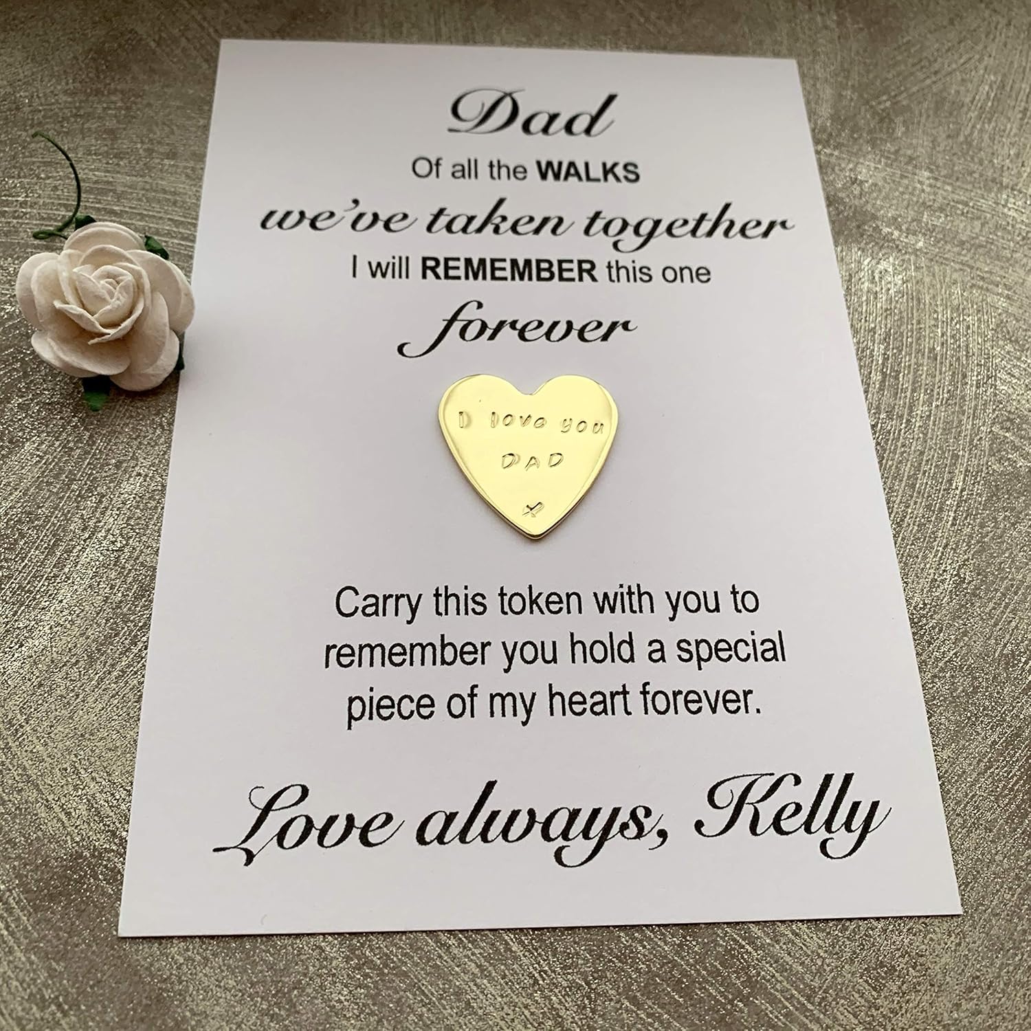 father of the bride token