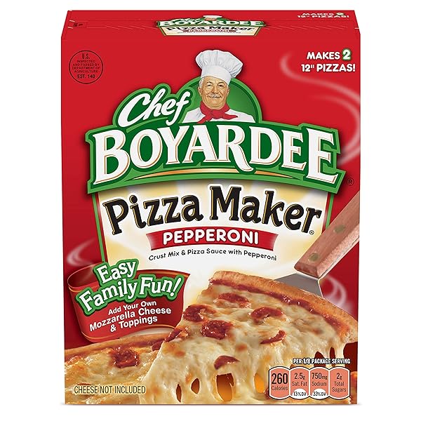 CHEF BOYARDEE PEPPERONI PIZZA MAKER, 31.85 OZ