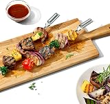 OXO Good Grips Grilling Skewers Set of 6 Stainless Steel view 2