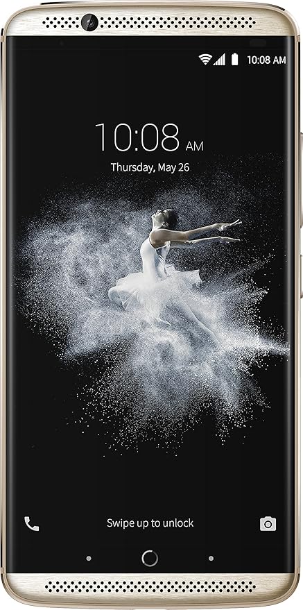 ZTE Axon 7 Smartphone (13,9 cm (5,5 Zoll) Display, 20 Megapixel Kamera, 64 GB Speicher) Gold