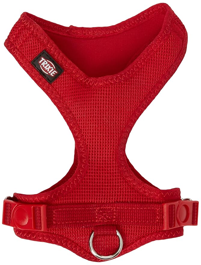 Trixie Soft Dog Harness, 28 40 cm x 15 mm, Red Amazon.co.uk Pet