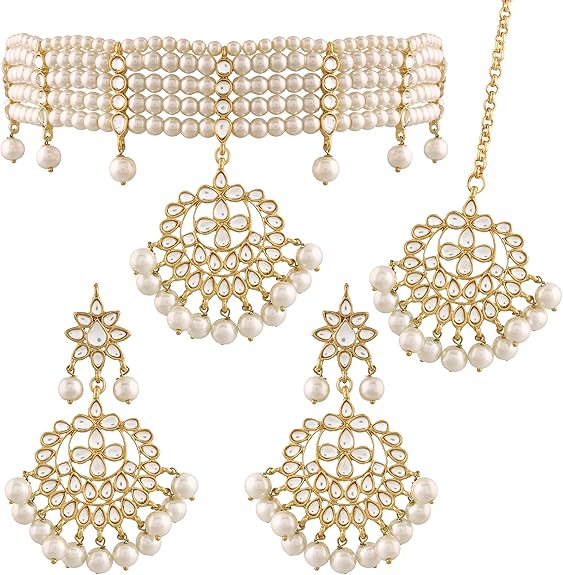 I Jewels 18k Gold Plated Indian Wedding Bollywood Designer