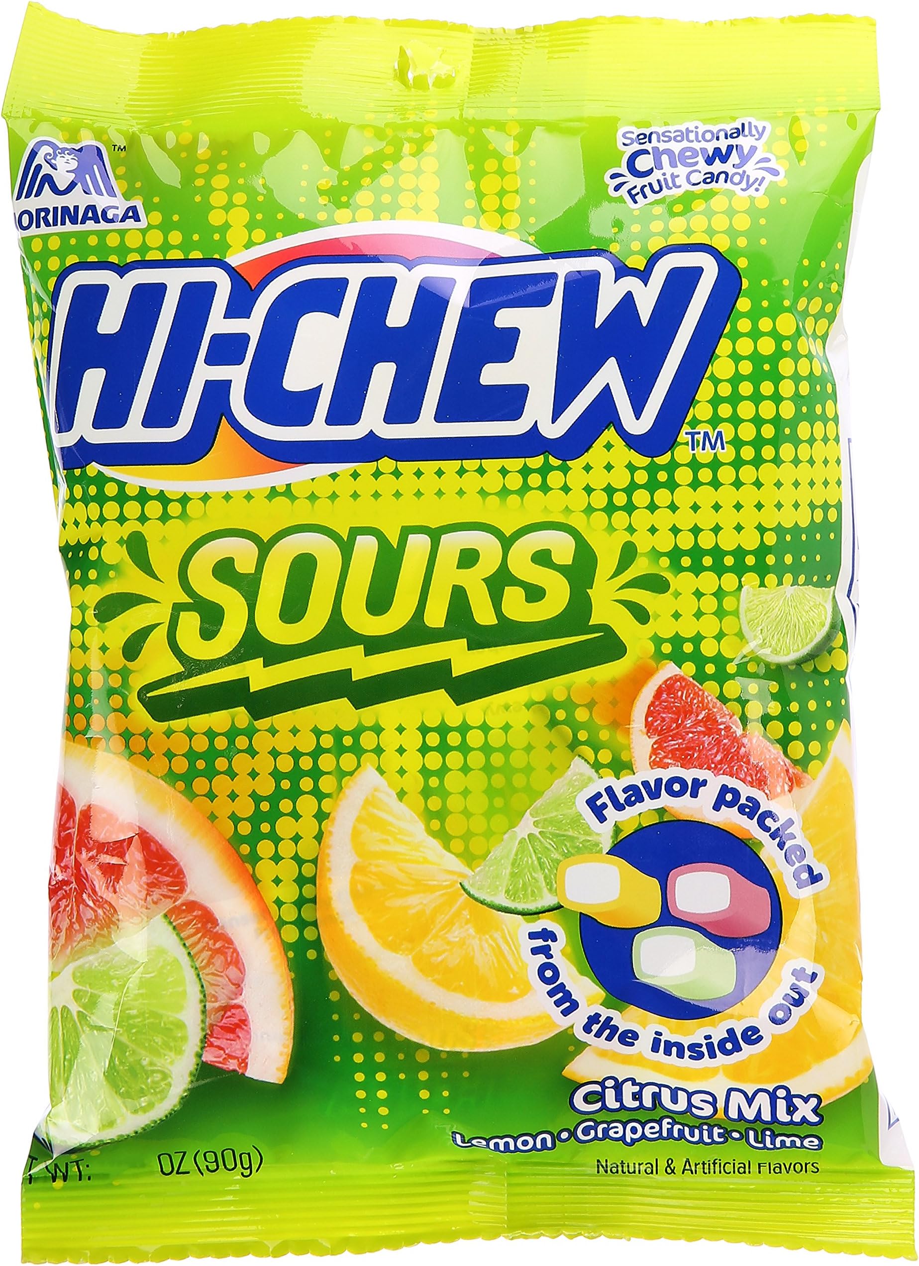 Hi-Chew Citrus Sours Mix, 3.17 Oz