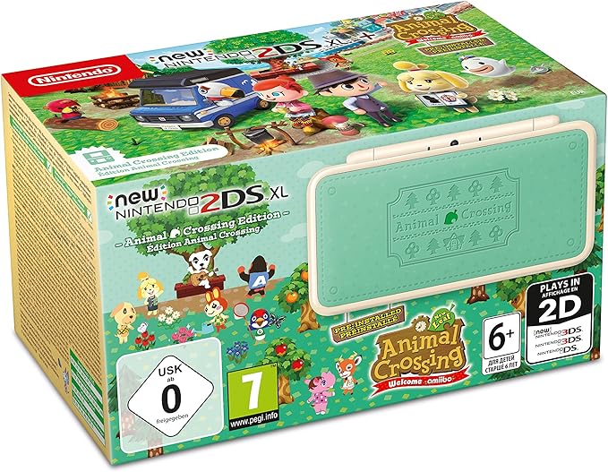 Console Videogames Nintendo 2dsxl Animal Crossin Edition Amazon Co Uk Pc Video Games
