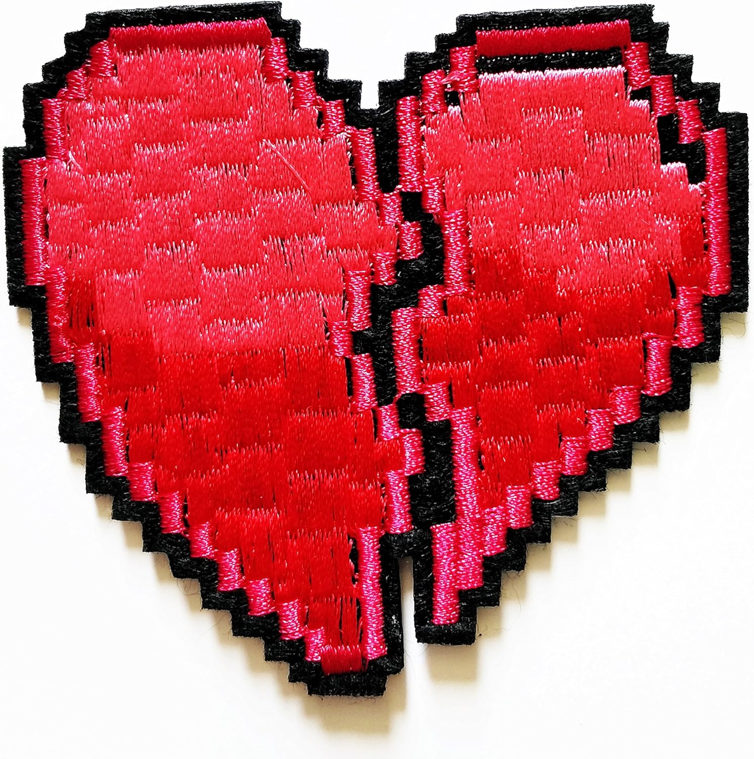 heart patches for jeans