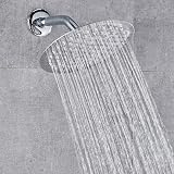 Voolan 25 cm Round Rain Shower Head Stainless Steel Chrome High Pressure view 8