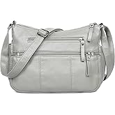 VOLGANIK ROCK Purses for Women Soft PU Leather Shoulder Bag Ladies Crossbody Purse and handbags Lightweight Pocketbook