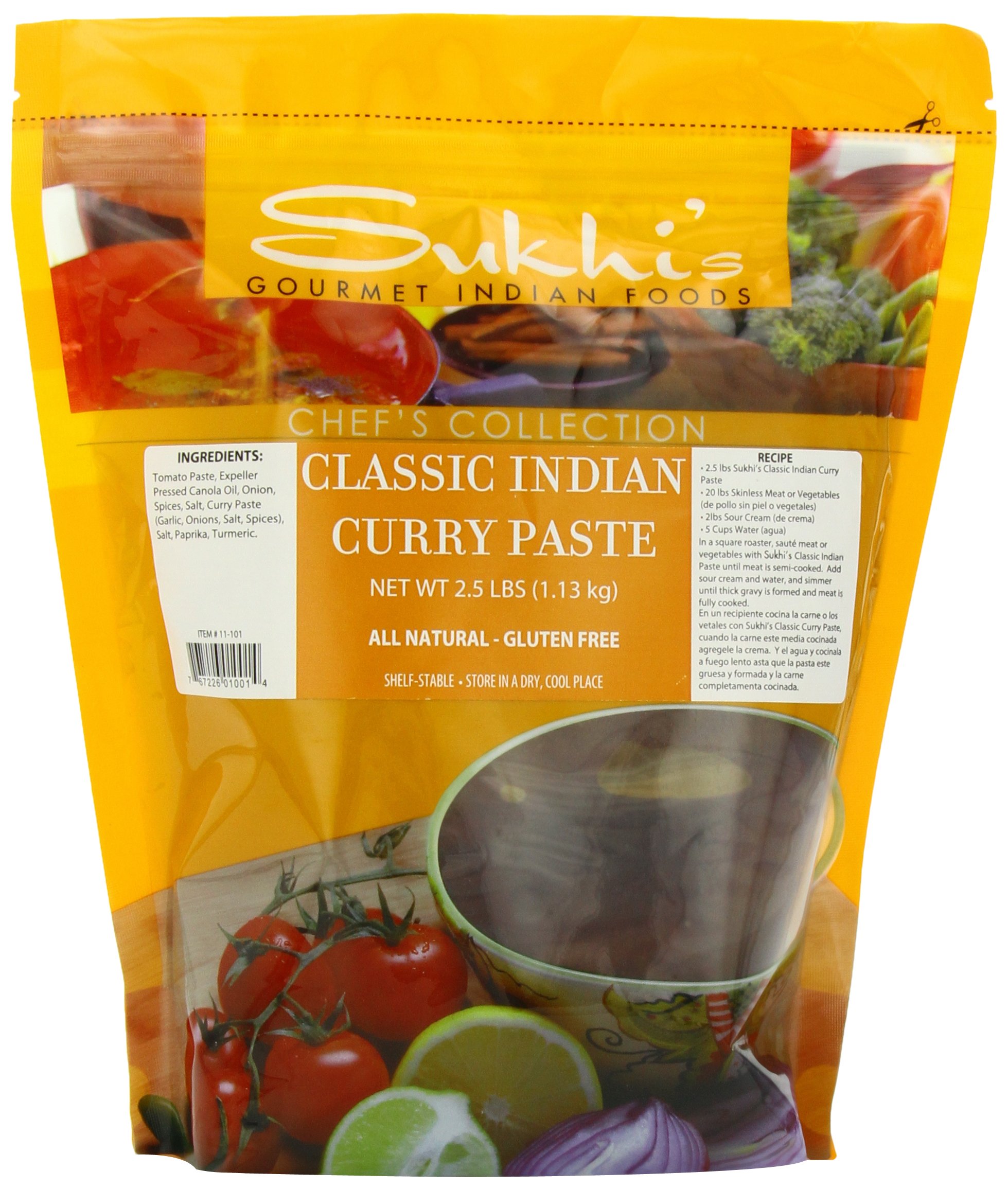 Sukhi's Gourmet Indian Foods Curry Paste, Madras, 10 Pound