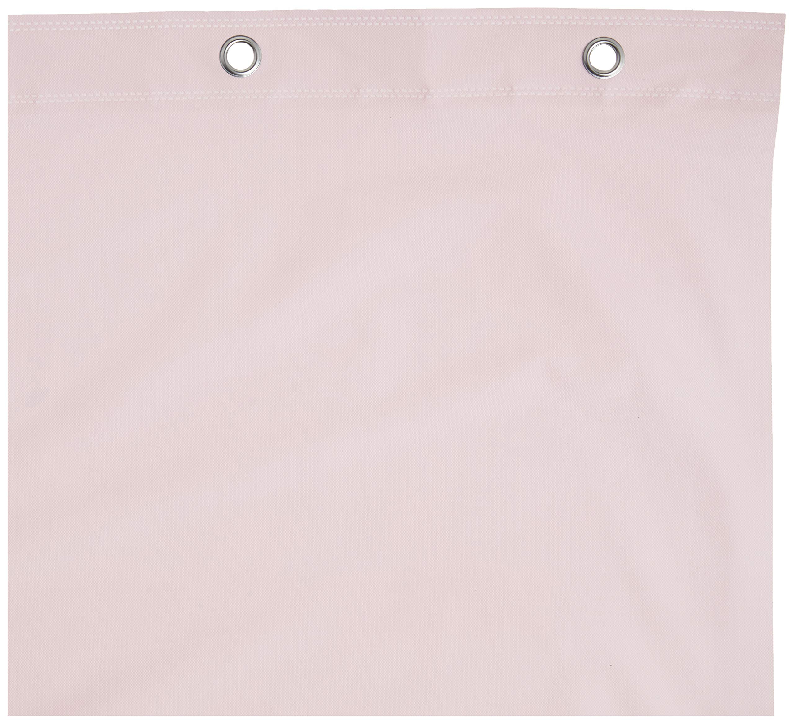 Carnation Home Fashions Hotel Collection 8-Gauge Vinyl Shower Curtain Liner with Metal Grommets, Pink