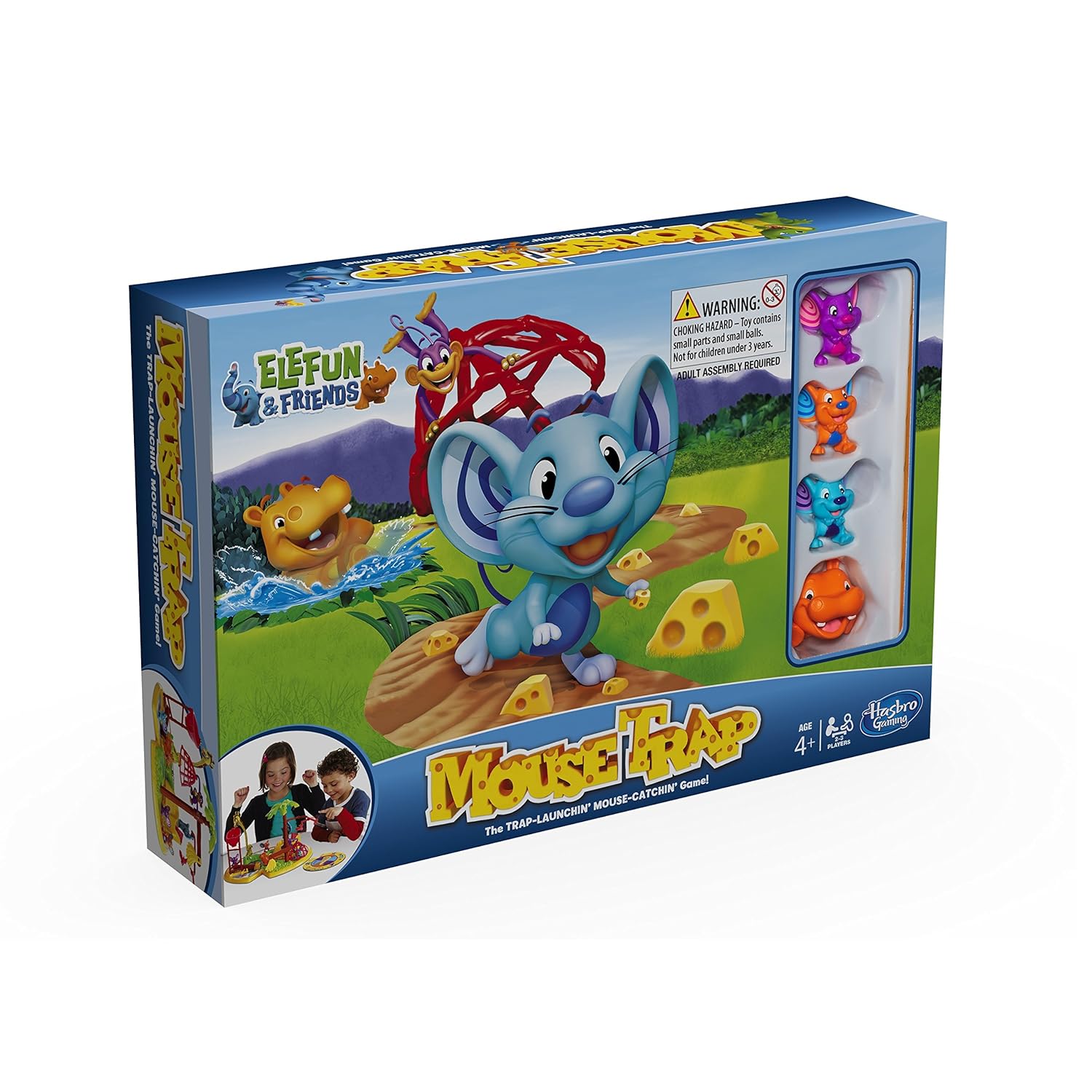 Mousetrap Elefun and Friends Family Board Game Buildable Fun eBay
