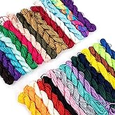 AUEAR, 30 Colors 820 Yards 1mm Satin Nylon Trim Cord Chinese Knotting Beading Kumihimo Macrame Thread String for Bracelet Jewelry Making