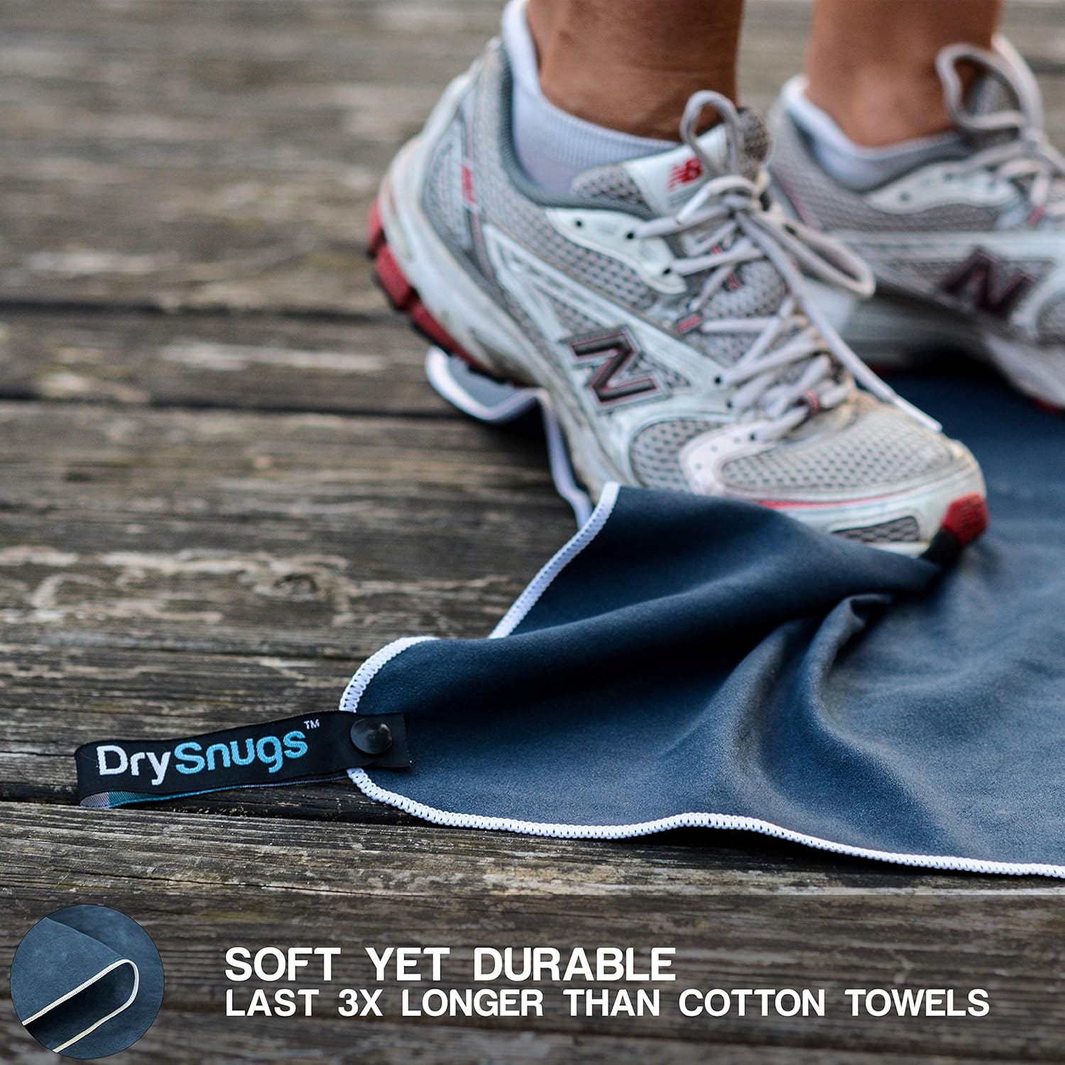 2 Pack Luxury Travel Towels - The Perfect Quick Dry Towel, Camping Towel, Sports Towel, Travel Towel, Microfiber Beach Towel, Gym Towel, Microfiber Towels for Body: Home & Kitchen