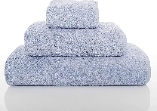baby blue towels