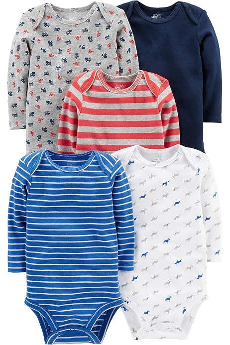 Pantalon Décontracté Bébé Fille Simple Joys By Carter's - Lot De 4, 100% Polyester