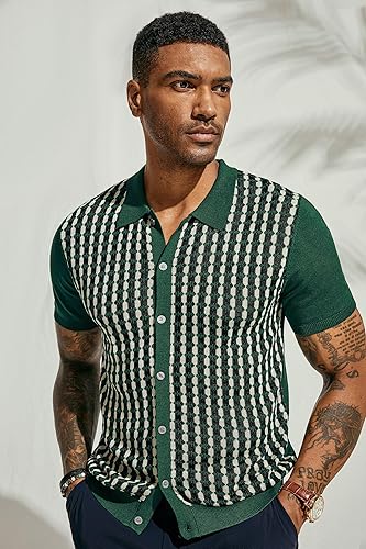 Short Sleeve 70s Polo Shirts PJ PAUL JONES Buy Men's 70s Vintage