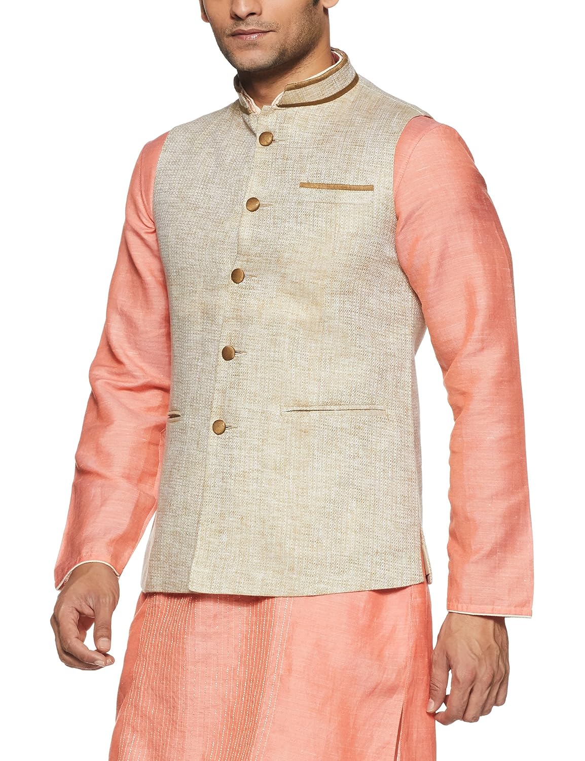 manu men's silk jacket