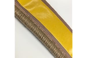 Instabind Carpet Binding Carpet Edge Binding, Rug Binding, Synthetic Serge Style, Ideal for Area Rugs, Durable Hold, Self Adhesive for Finishing, Edging, and Trim - Taupe, 54 Foot Rolls