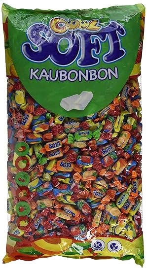 Cool Soft Kaubonbons im Beutel, 1er Pack (1 x 3 kg)