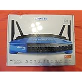 Linksys WRT1900AC Dual-Band+ Wi-Fi Wireless Router with Gigabit & USB 3.0 Ports and eSATA, Smart Wi-Fi Enabled to Control You
