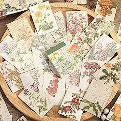 6 Sets 300 Pcs Washi Stickers Set Vintage Aesthetic