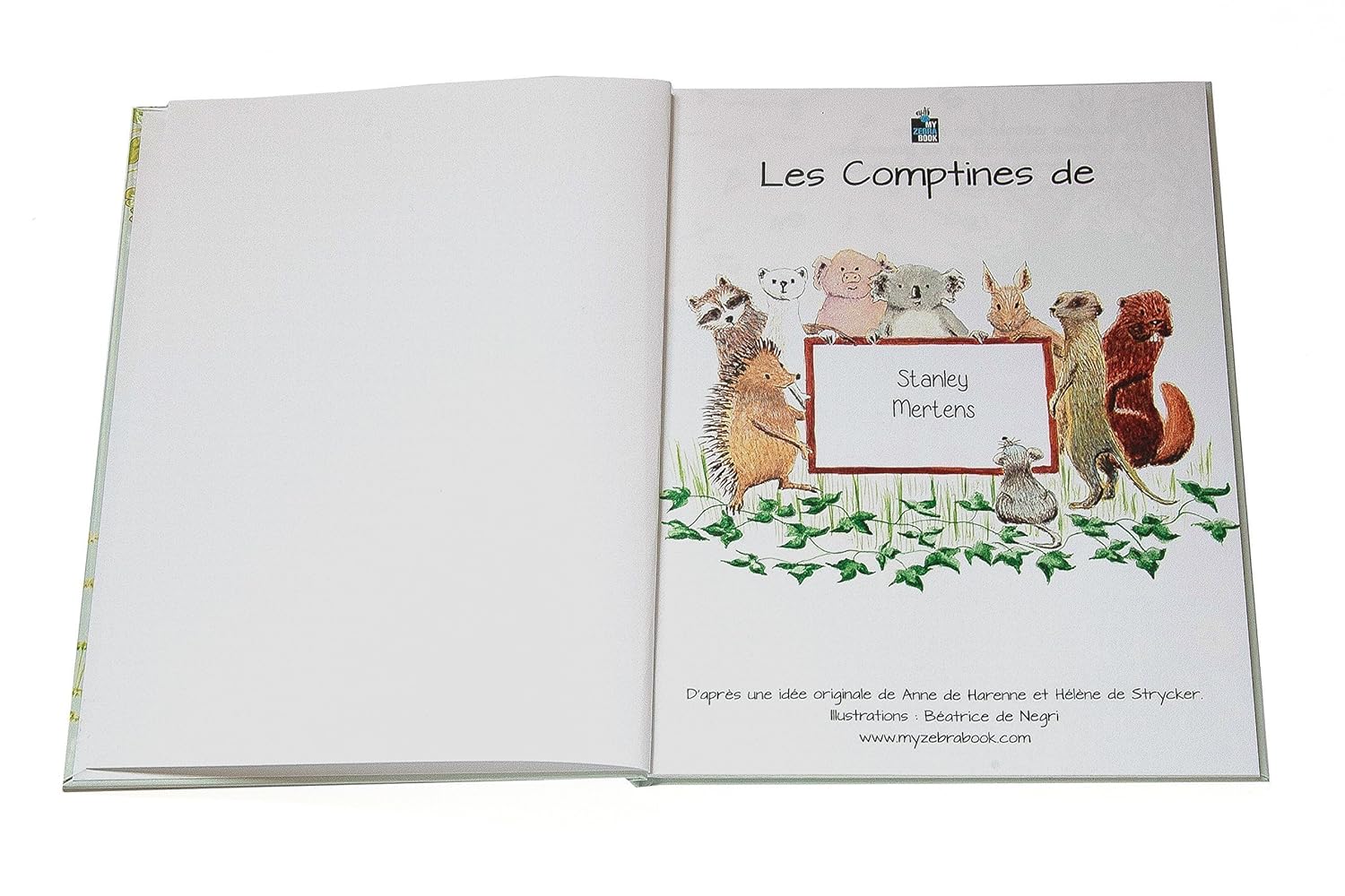 Made In Belgium Fait Main Le Livre Des Talents Idee Cadeau Zebrabook Livre Enfant Personnalise Avec Nom Et Prenom Apprentissage Et Education Produits Handmade Alianzagestion Com