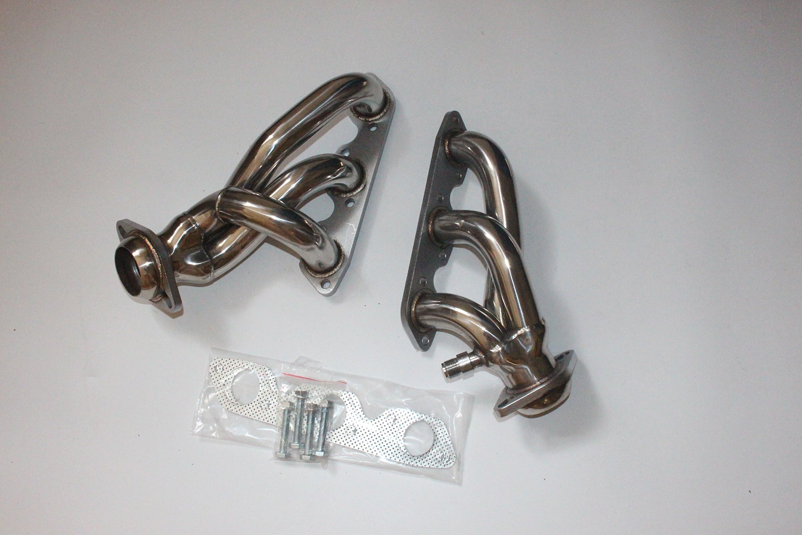 speedracingturbo Exhaust Header For 99-04 Ford Mustang V6 3.8l Stainless Steel Exhaust Shorty