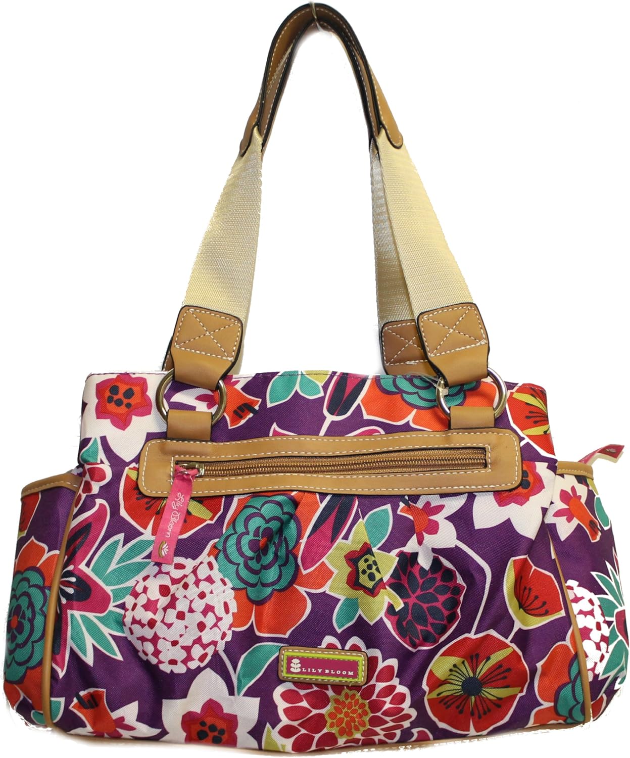 Lily Bloom Medium Satchel Floral Multi Amazon.co.uk Shoes & Bags