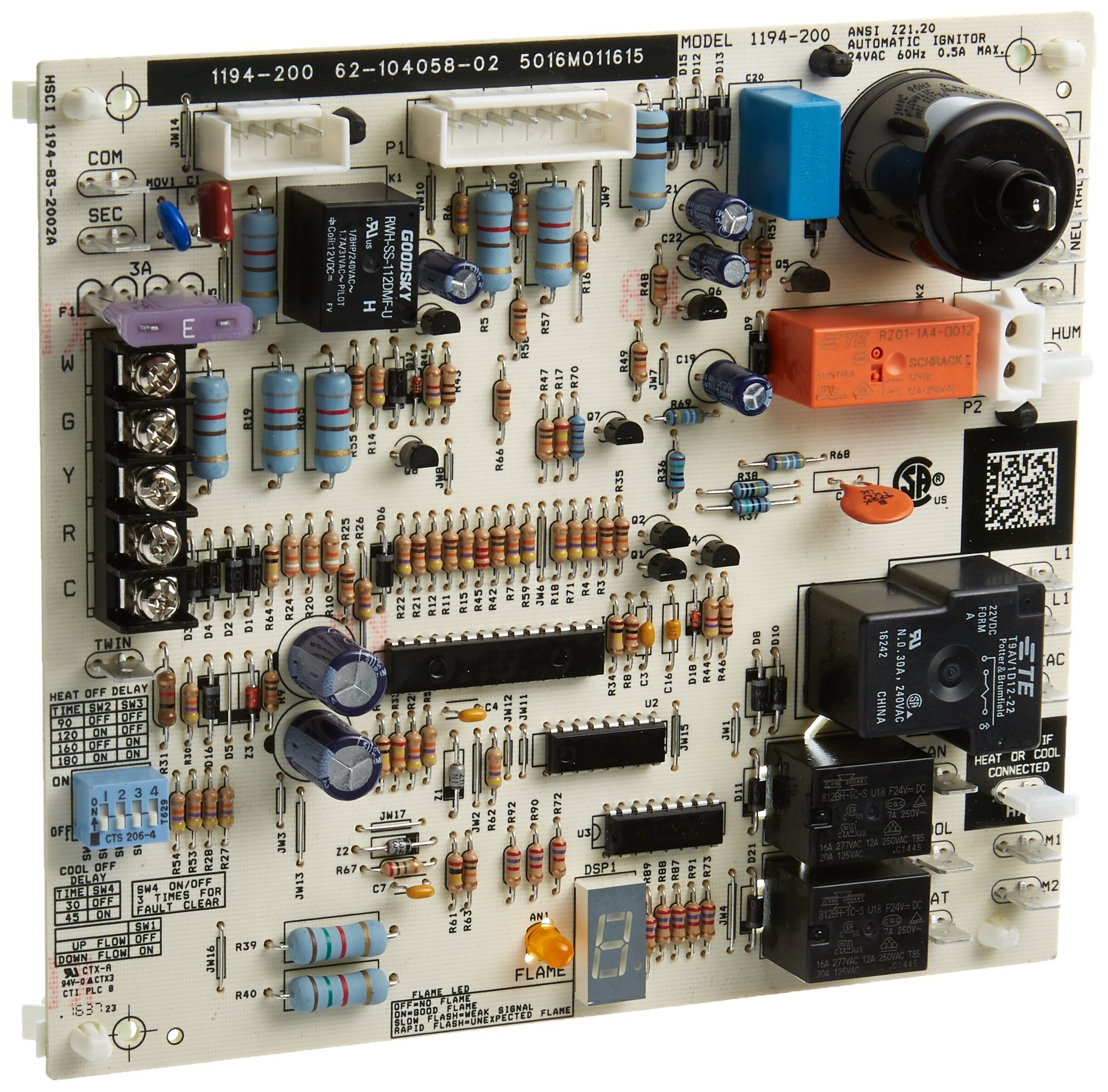ProTech 62-104058-02 Integrated Furnace Control