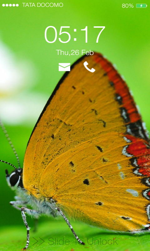 Butterfly Lockscreen Wallpaper:Amazon.com:Appstore for Android