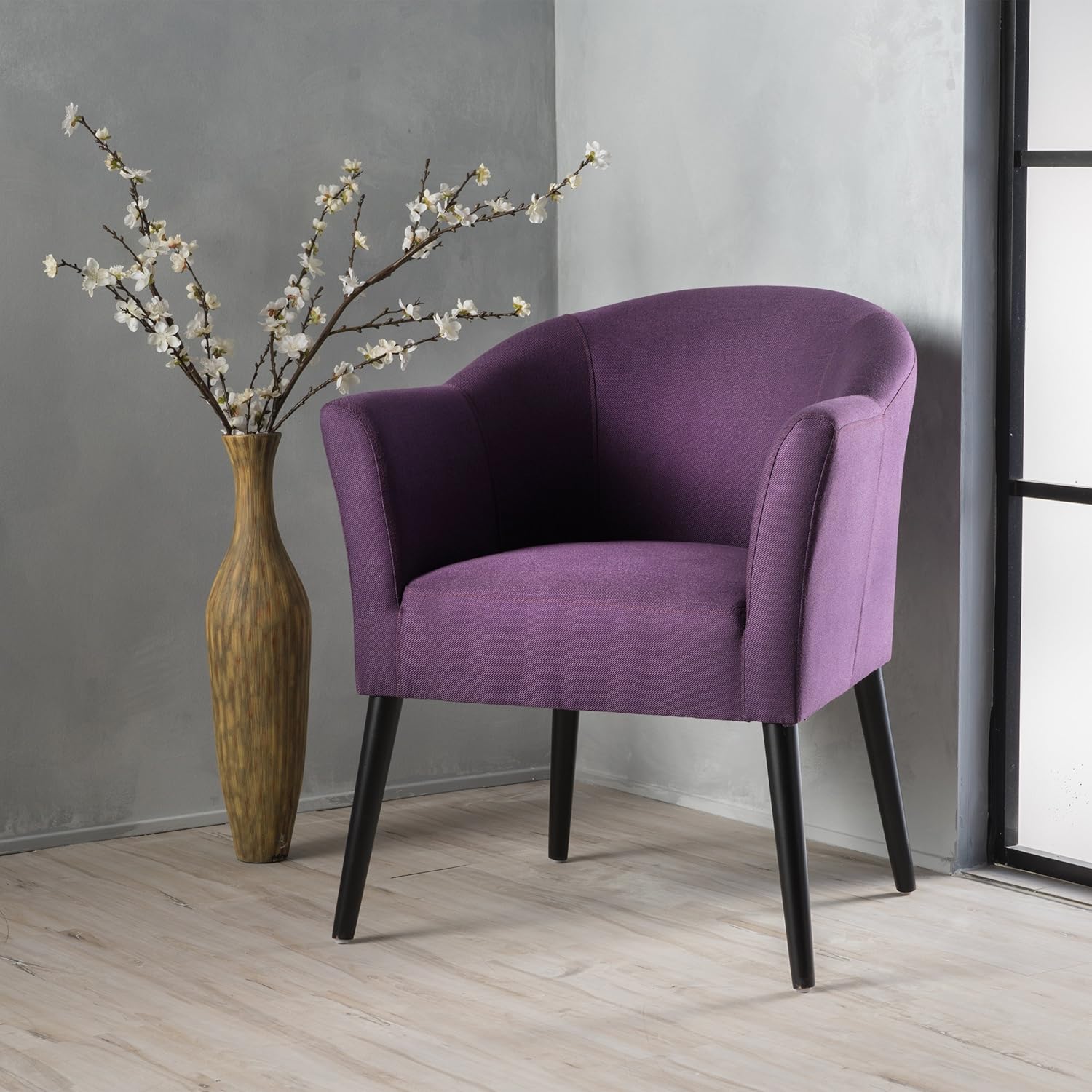 Christopher Knight Home Cosette Arm Chair, Plum