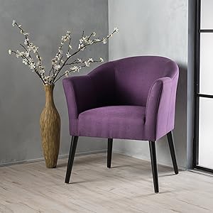 Christopher Knight Home Cosette Arm Chair, Plum