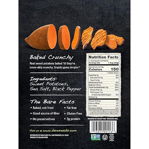 34 Veggie Chips Nutrition Label Label Design Ideas 2020