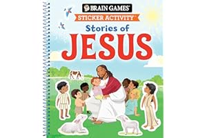 Brain Games - Sticker Activity: Stories of Jesus (For Kids Ages 3-6)