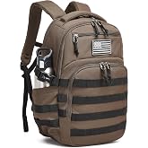 Wotony Military tactical backpack, backpack for men black small tactical assault bag