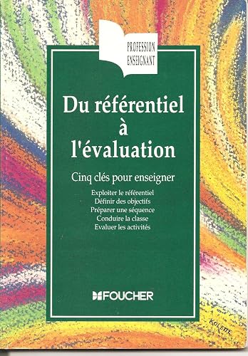 Download Du référentiel à l'évaluation PDF