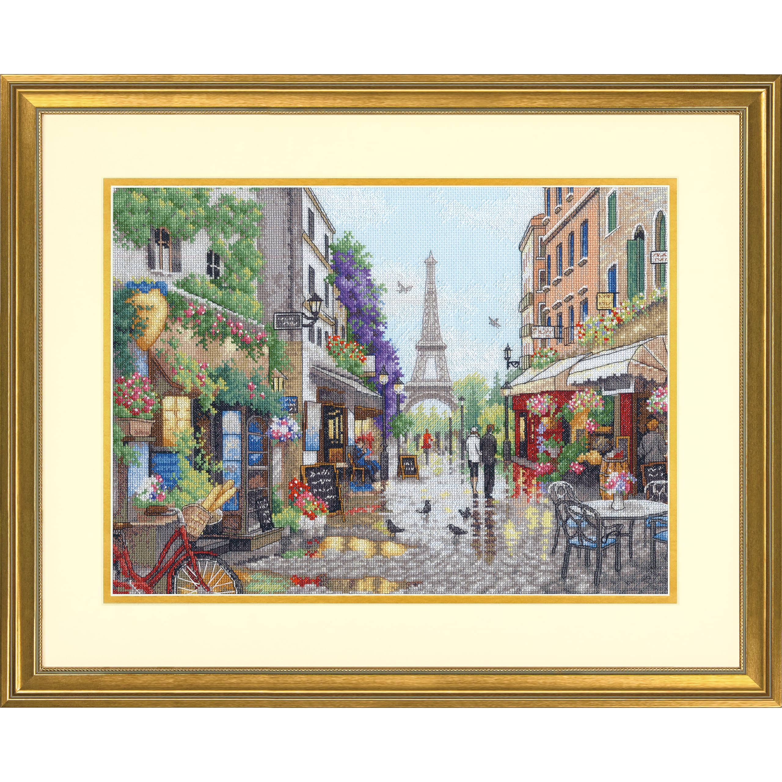 Dimensions Flowers for Sale Counted Cross Stitch Kit, 9