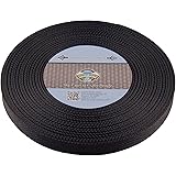 Country Brook Design 1-Inch Polypropylene Webbing, 100-Yard, Black