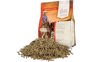 UltraCruz - sc-516522 Equine Aloe Vera Supplement for Horses, 4 lb, Pellet (64 Day Supply)