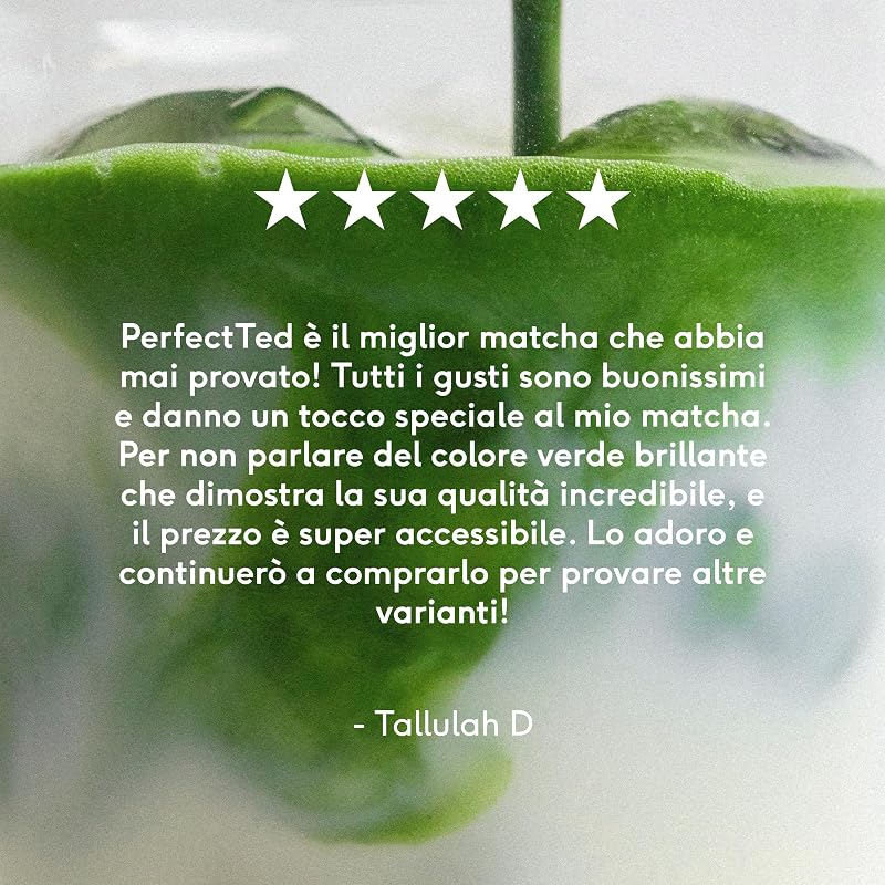 PerfectTed Capsule di Matcha Originale (60 Capsule)