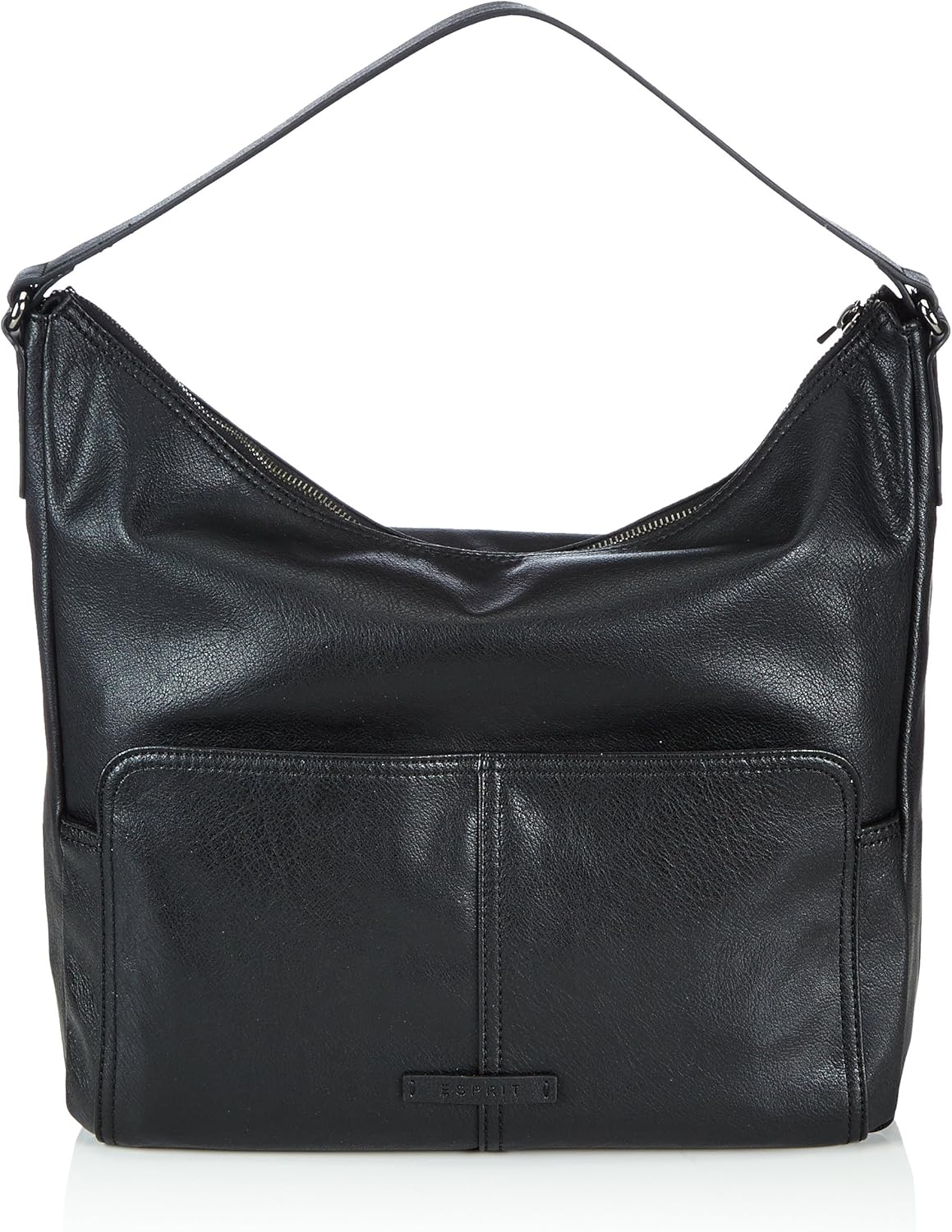 ESPRIT Tasche 014EA1O032, Damen Schultertaschen, Schwarz (BLACK 001), 33x34x11 cm (B x H x T