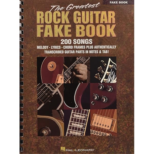 Amazon.com: The Ultimate Rock Guitar Fake Book: Over 200