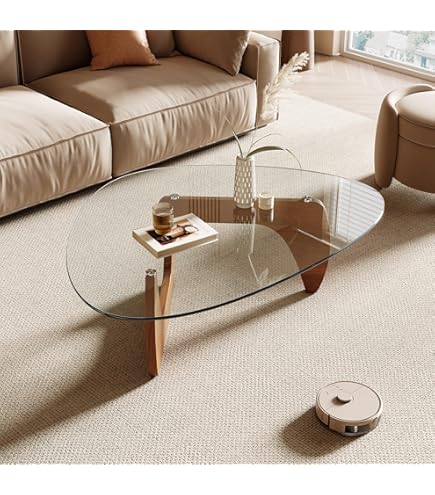 Amazon.com: OFFI & Co. Authentic Mag Table in Walnut : Home & Kitchen