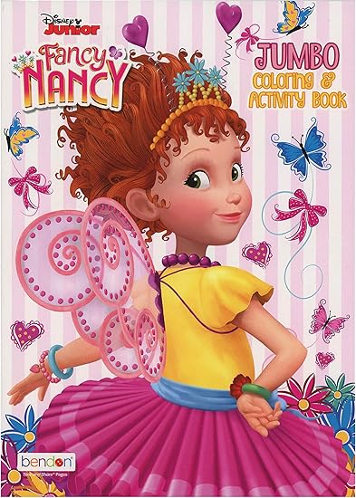 Download Disney Junior Fancy Nancy Jumbo Fun Coloring Activity Book 80 Color Pages School Arts Crafts Gift Party Favor For Little Girls Toddlers Kids Entertainment Signature Collection 7 75x10 7 Inch Amazon Ca Toys