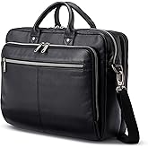 Samsonite Classic Leather Toploader Briefcase