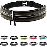 Fitgriff Running Belt for Men & Women - Secure Jogging Pouch for Phone, Keys & Essentials - For All Cell Phones (for 25" - 43