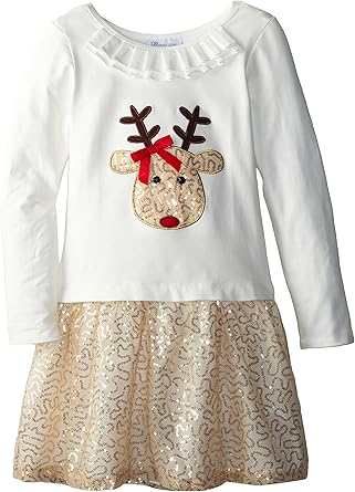 bonnie jean reindeer dress